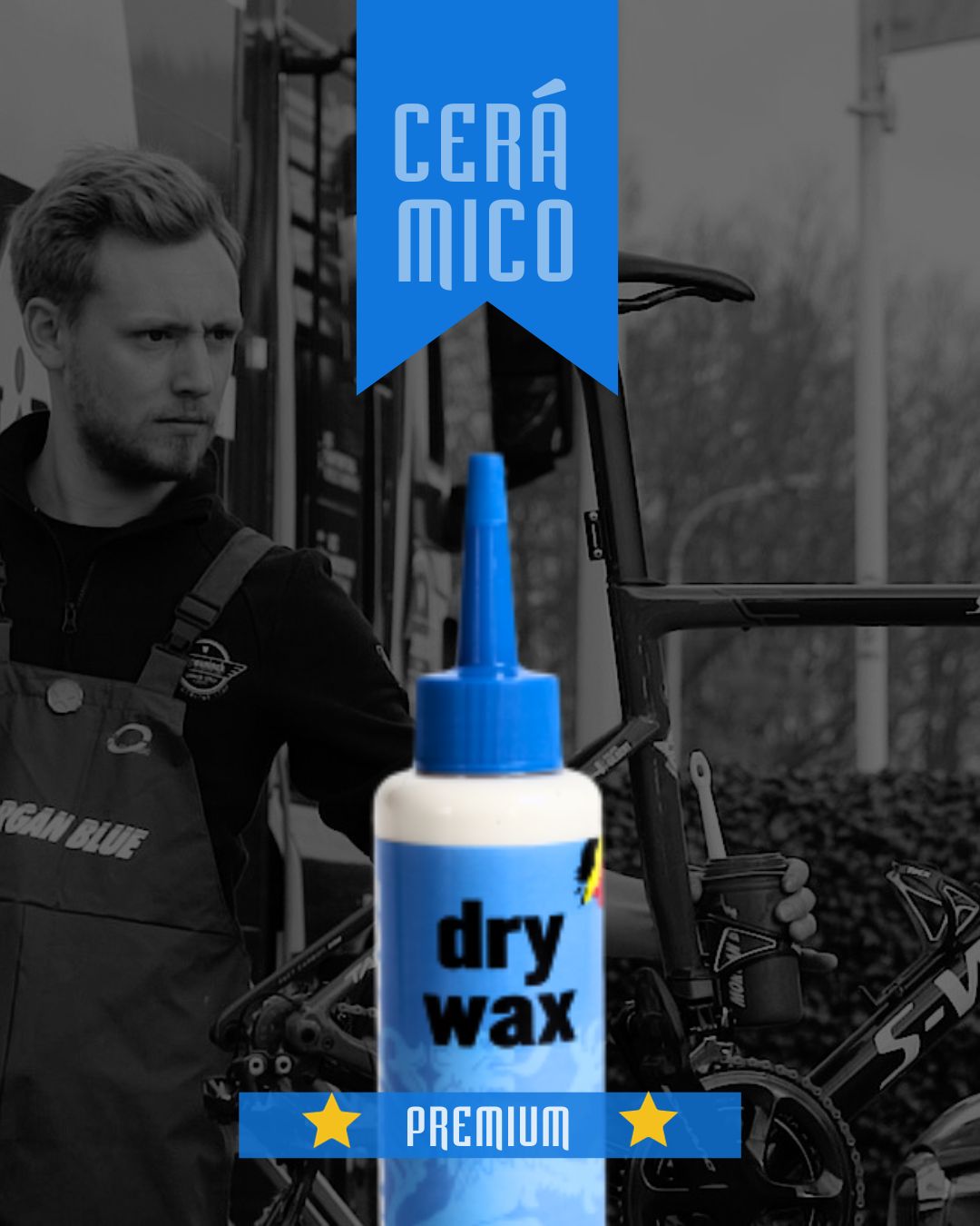 LUBRICANTE MORGAN BLUE DRY WAX 125 ML