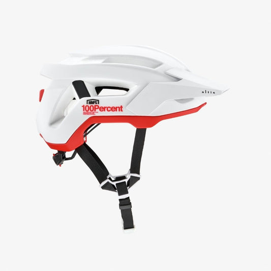 CASCO 100% ALTIS BLANCO/ROJO