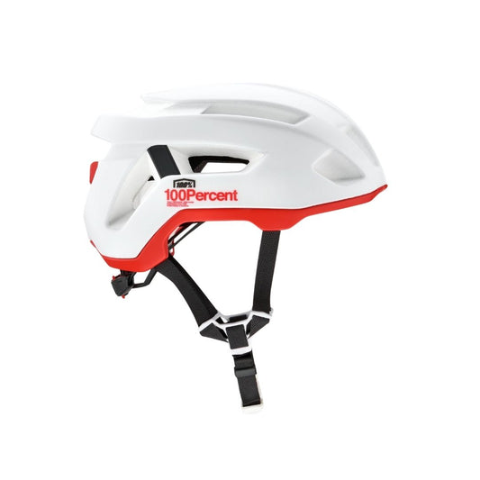 CASCO 100% ALTIS GRAVEL BLANCO/ROJO