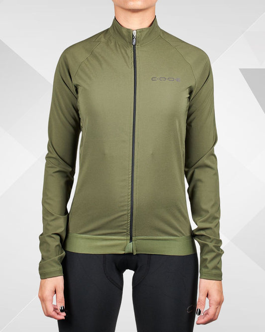 CHAQUETA CODE SEMI-IMPERMEABLE VERDE MILITAR