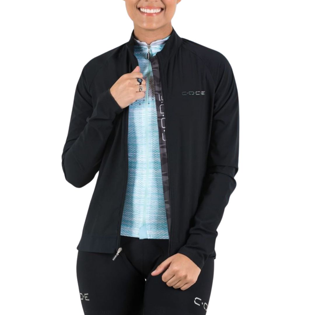 CHAQUETA CODE SEMI-IMPERMEABLE NEGRA