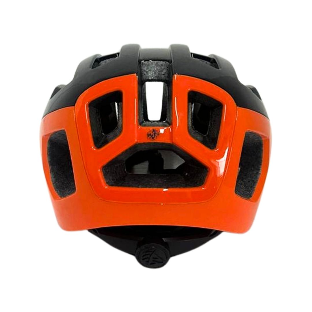 Casco Mamut Milan ruta Negro/naranja brillante