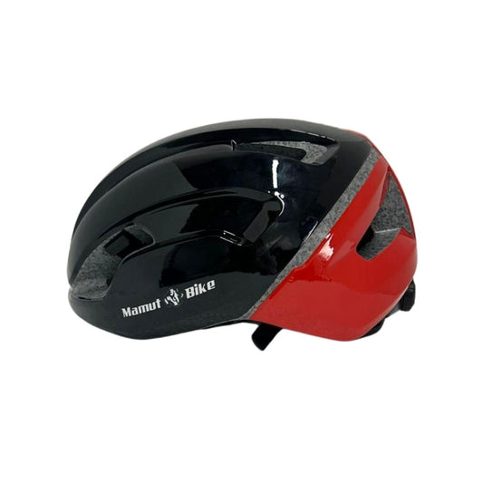 Casco Mamut Veloce ruta Rojo/Negro brillante