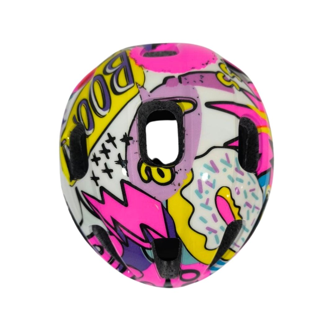 Casco Mamut Kids Fucsia animado brillante