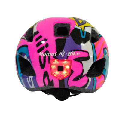 Casco Mamut Kids Fucsia animado brillante