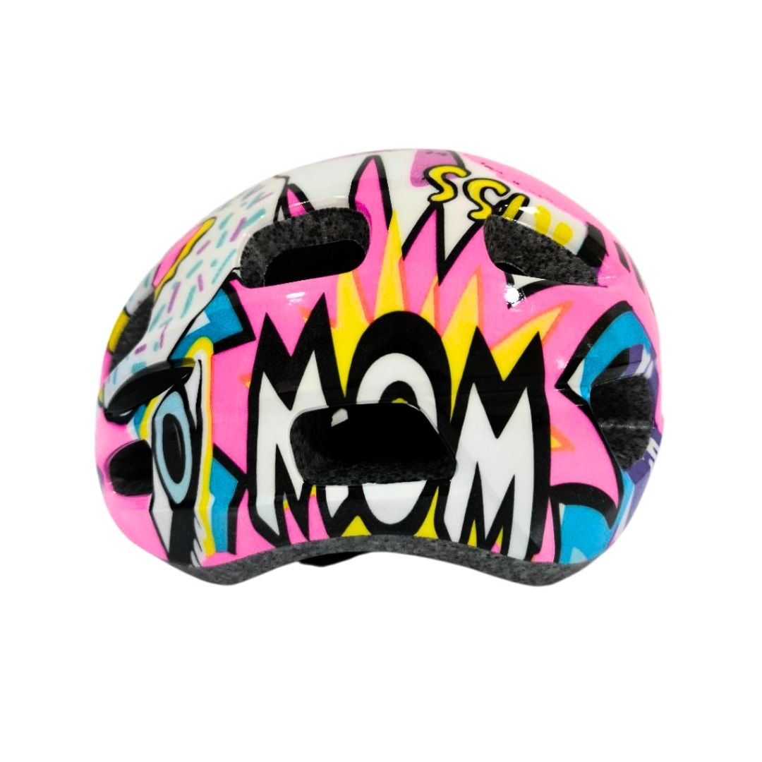 Casco Mamut Kids Fucsia animado brillante