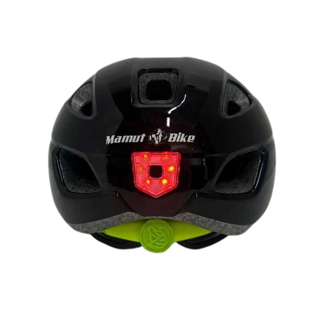 Casco Mamut Kids Negro/Verde brillante