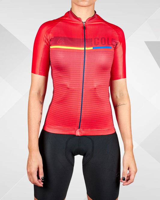 JERSEY CODE COLOMBIA ROJO DAMA