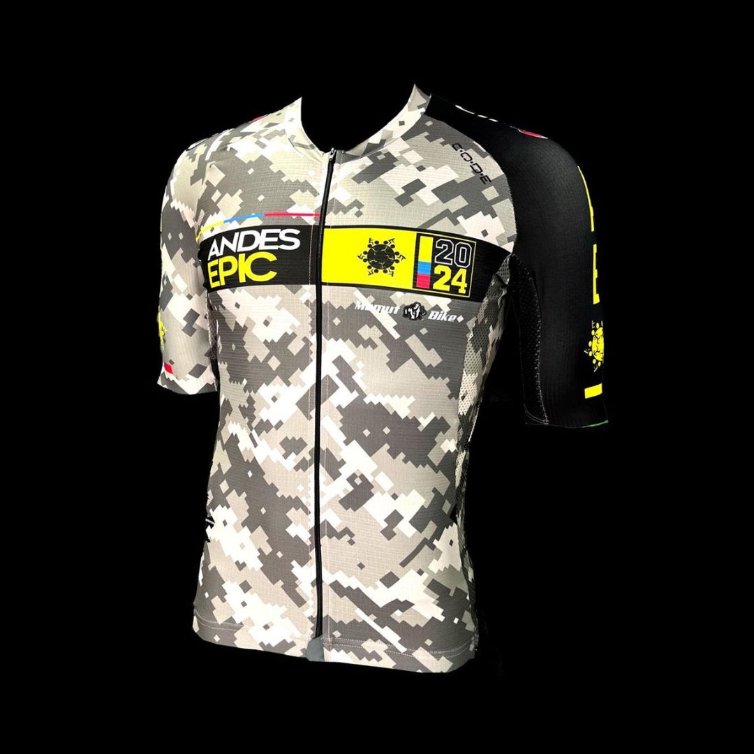 JERSEY CARRERA RACE ANDES EPIC CAMO VERDE