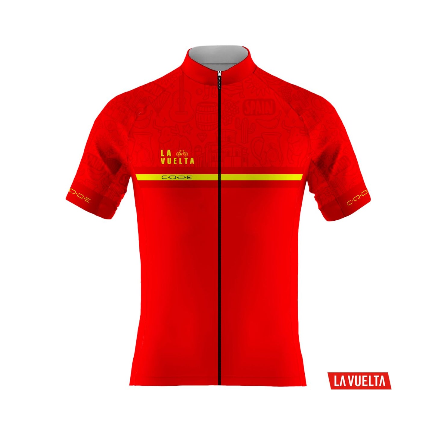 MAILLOT EDICIÓN LIMITADA VUELTA ESPAÑA ROJO