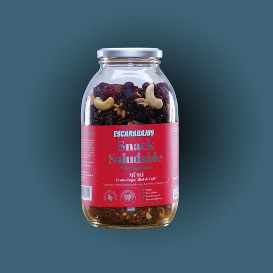 MUSLI  FRUTOS ROJOS MIEL DE CAFE 400G